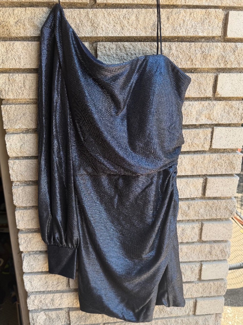 Single shoulder dress